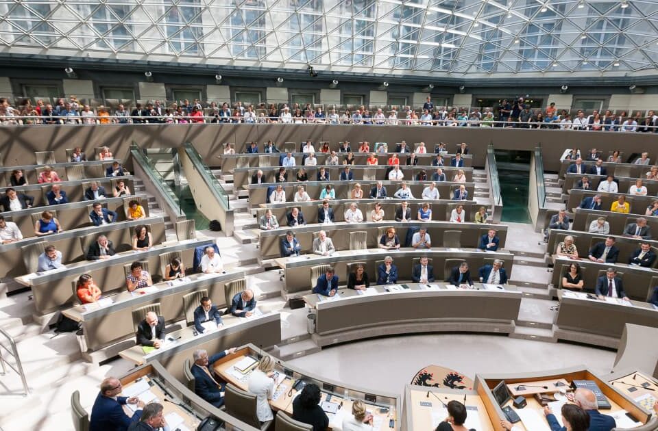 Overzichtsfoto Vlaams Parlement