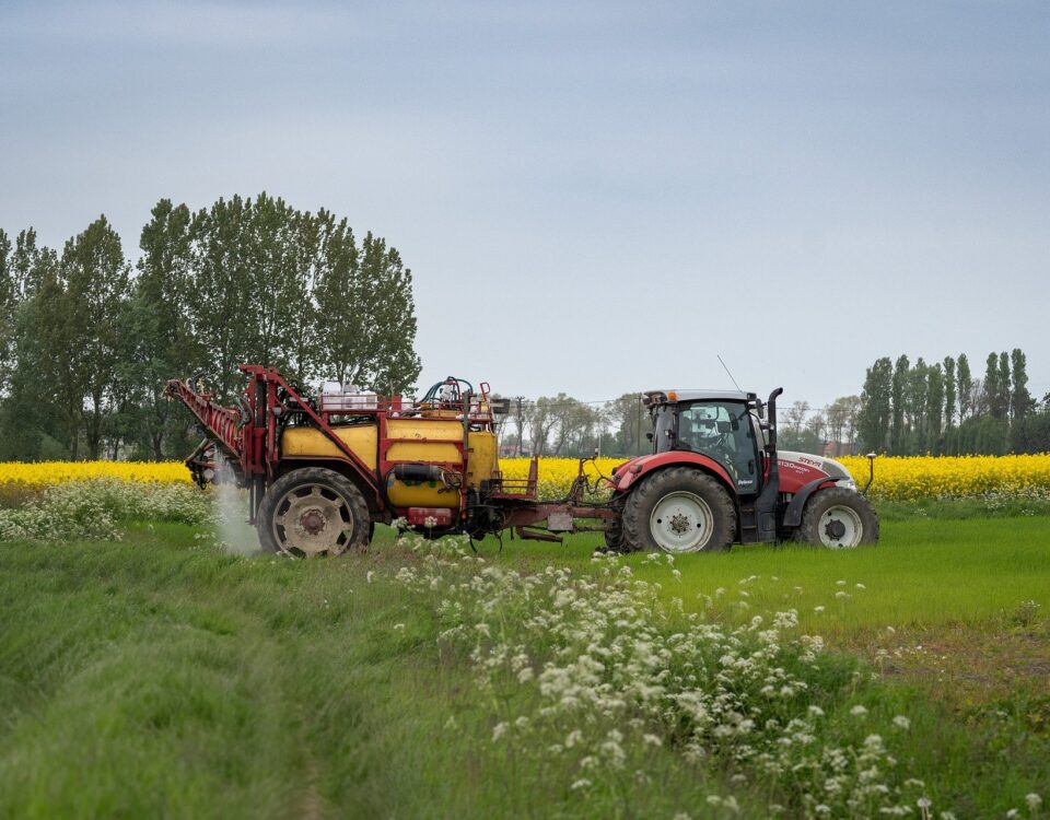 Landbouw foto tractor