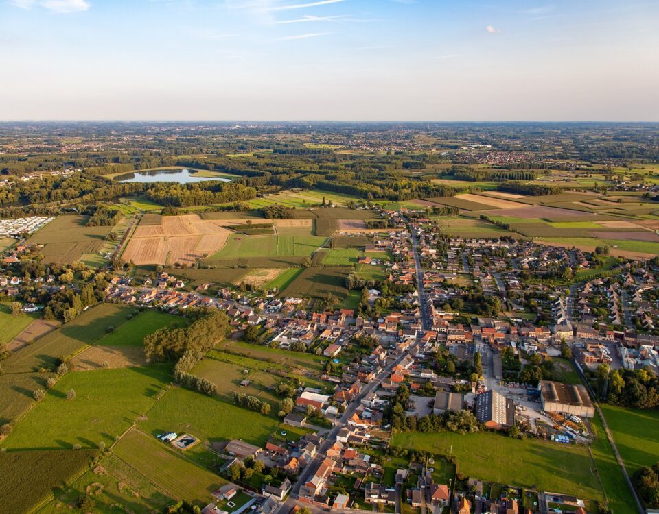 luchtfoto landschap